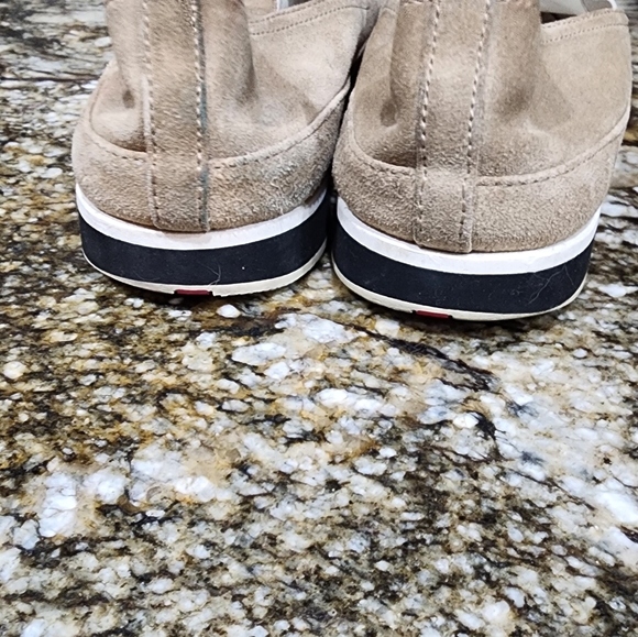 Tan Prada Slip ons - Picture 4 of 8